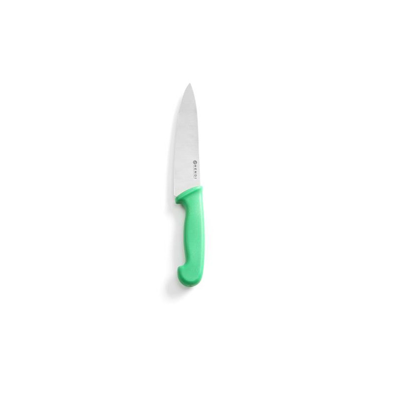 Nóż Kucharski HACCP 180mm Zielony - Profesjonalne Krojenie