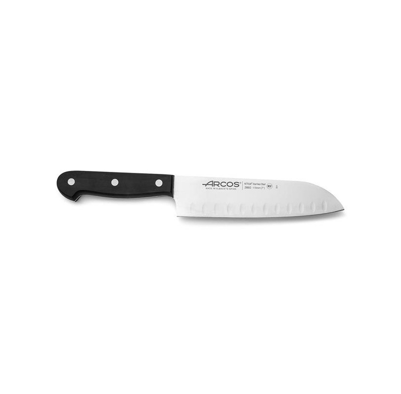 Nóż Santoku Arcos UNIVERSAL 290mm - Szlif Kulowy