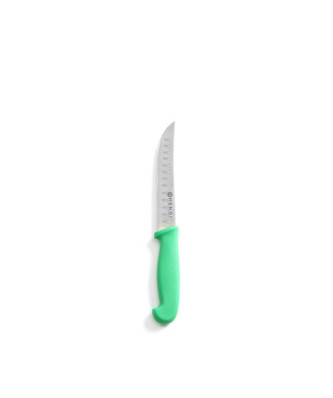 Nóż uniwersalny HACCP 130 mm, zielony dla kucharzy