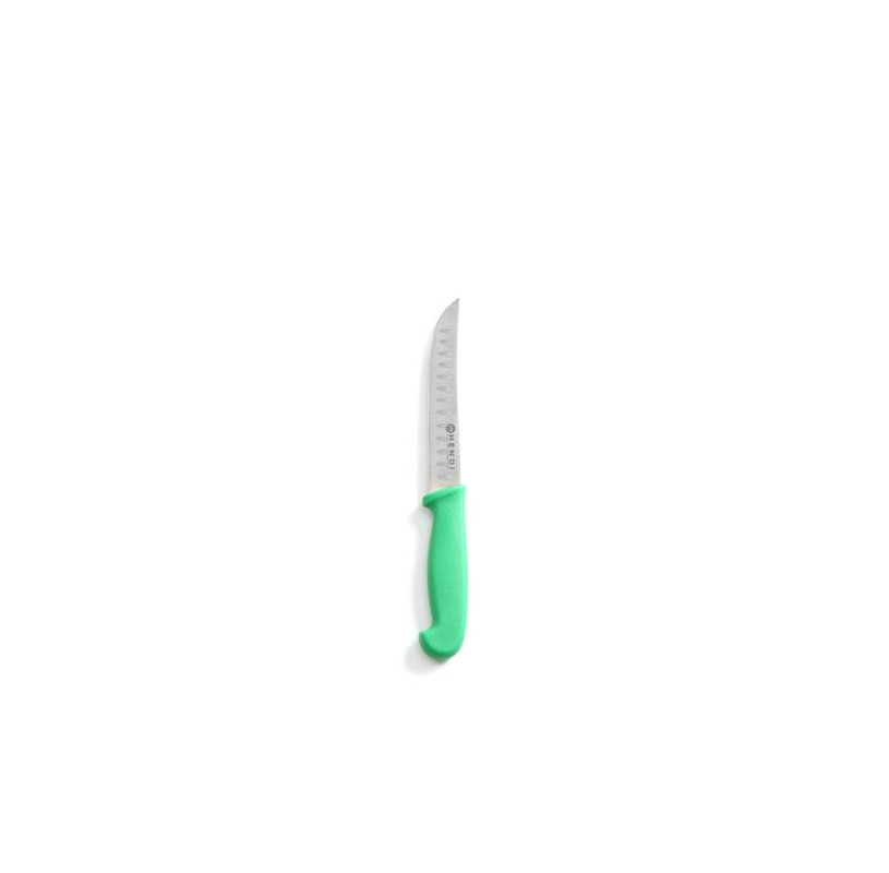 Nóż uniwersalny HACCP 130 mm, zielony dla kucharzy