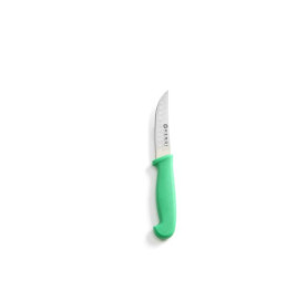 Nóż uniwersalny HACCP 90mm - zielony, bezpieczeństwo