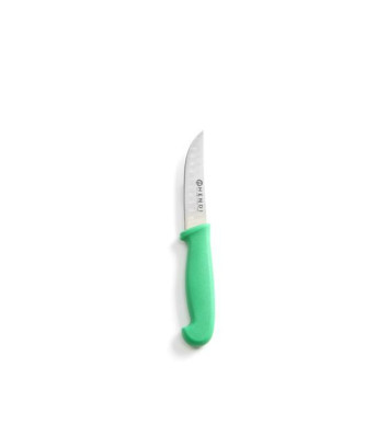 Nóż uniwersalny HACCP 90mm - zielony, bezpieczeństwo