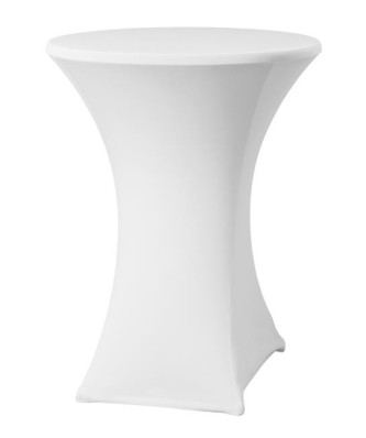 Obrus okrągły HENDI biały, jersey 160g/m2
