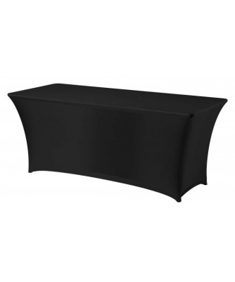 Obrus HENDI czarny 1200x760mm - elastyczny jersey
