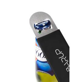 Otwieracz BarUp 180x40mm czarny dla barmanów