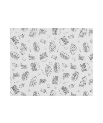 Papier pergaminowy HENDI 500 szt. 200x250mm - styl i funkcjonalność