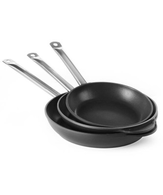 Patelnia Indukcyjna Profi Line 240mm - Tytanowa Powłoka