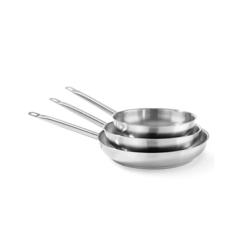 Patelnia Kitchen Line 240 mm, stal 18/10, indukcja