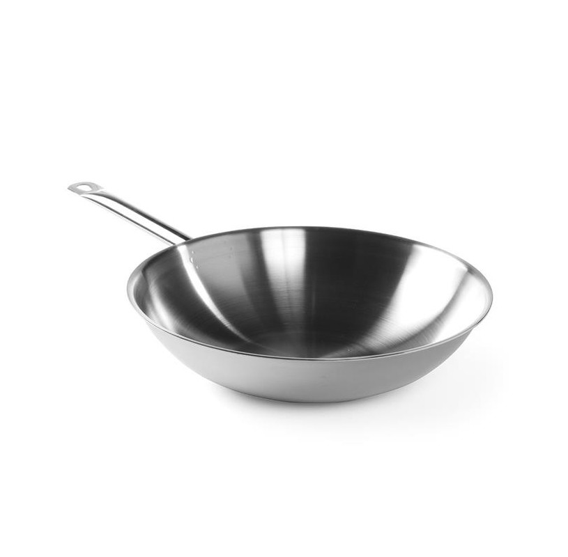 Patelnia WOK 3-PLY do kuchni indukcyjnych