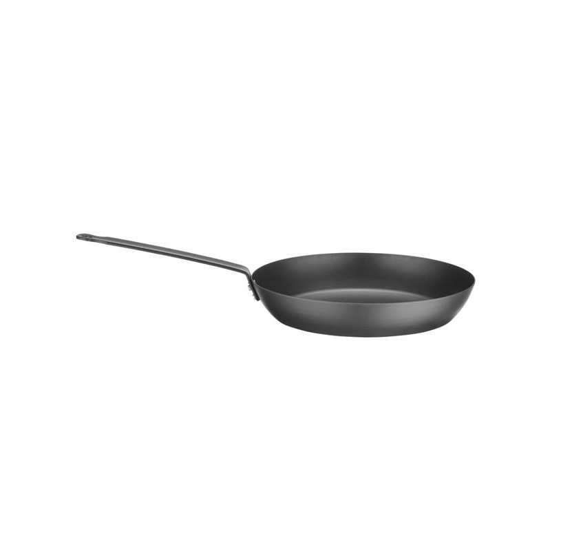 Patelnia HENDI Ø204mm - Stal Węglowa do Indukcji