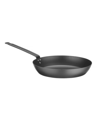 Patelnia HENDI ø264 mm - Stal Węglowa Dla Profesjonalistów