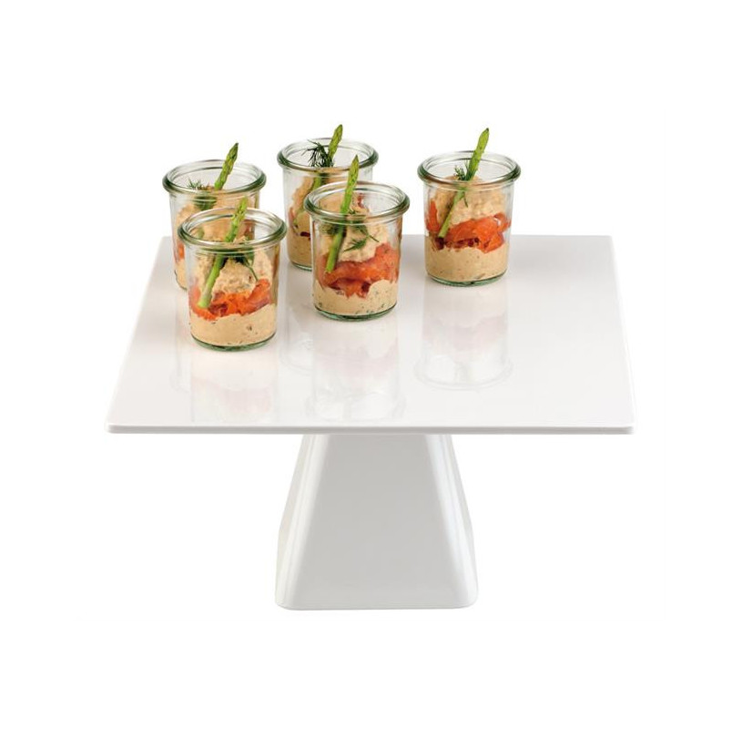 Patera z melaminy na ciasto 310x310x160 mm