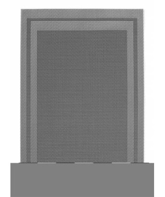 Podkładka stołowa HENDI 450x300mm, grafitowa, 6 szt.