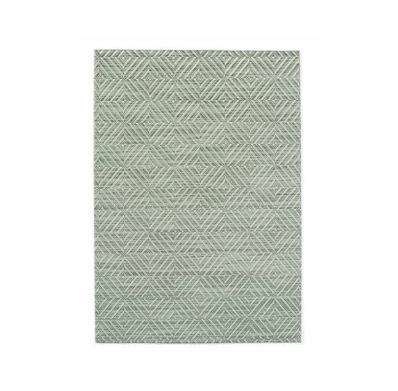 Zielone podkładki stołowe HENDI 450x300mm, PVC, zestaw 6 szt.