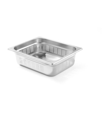 Pojemnik GN 1/2 perforowany 530x325 mm stal nierdzewna