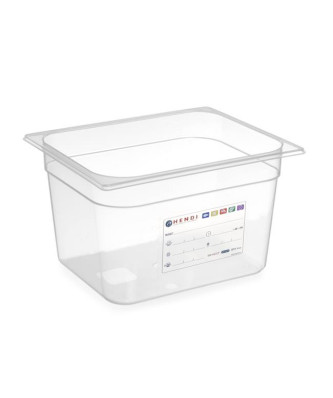 Pojemnik GN 1/2 HACCP z polipropylenu 100mm