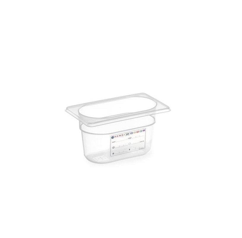 Pojemnik GN 1/9 HACCP z polipropylenu 100mm