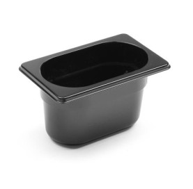 Pojemnik GN 1/9 poliwęglan czarny 100mm, catering