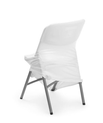 Pokrowiec na krzesło HENDI biały 540x440x840mm