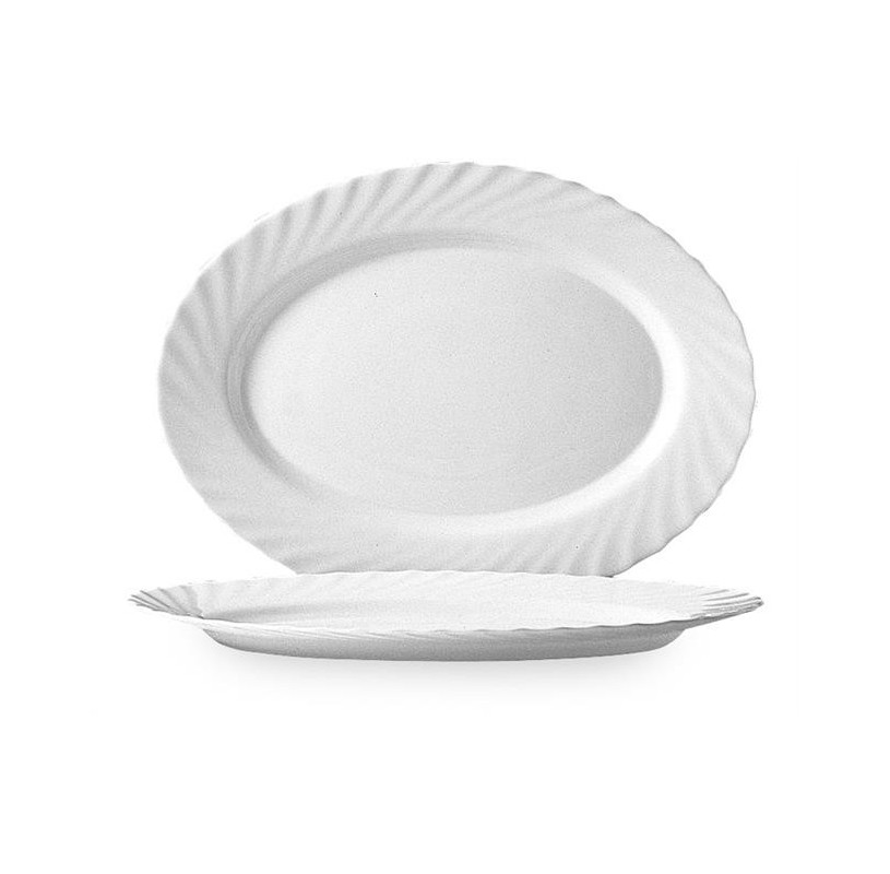 Owalny półmisek TRIANON 290x214x22 idealny dla HoReCa