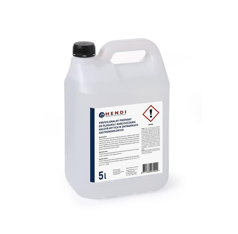 Preparat nabłyszczający 5L do zmywarek HENDI