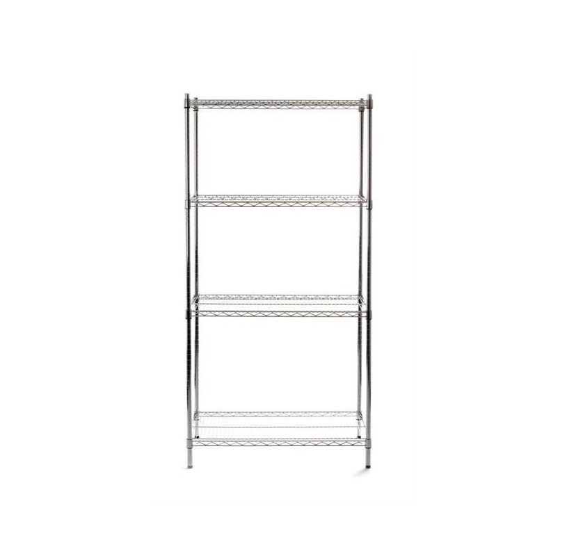 Regał magazynowy 4-półkowy - 500 kg obciążenia