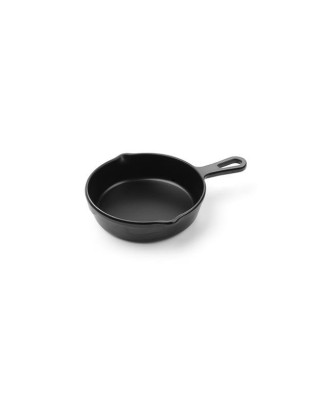 Rondelek czarny Little Chef mini - prezentacja dań