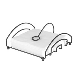 Serwetnik czarny 155x160 mm — Organizacja stołu