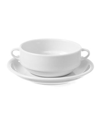 Spodek OPTIMA – porcelana hotelowa, odporna