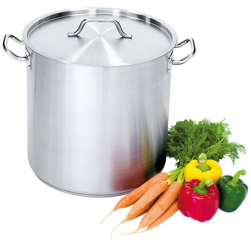 Garnek wysoki Stalgast 15,4L, stal nierdzewna