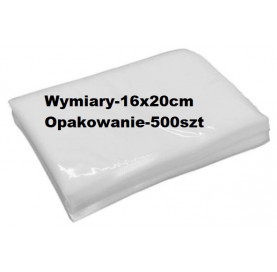 Worki PA/PE 16x20 500szt - Pakowanie Próżniowe