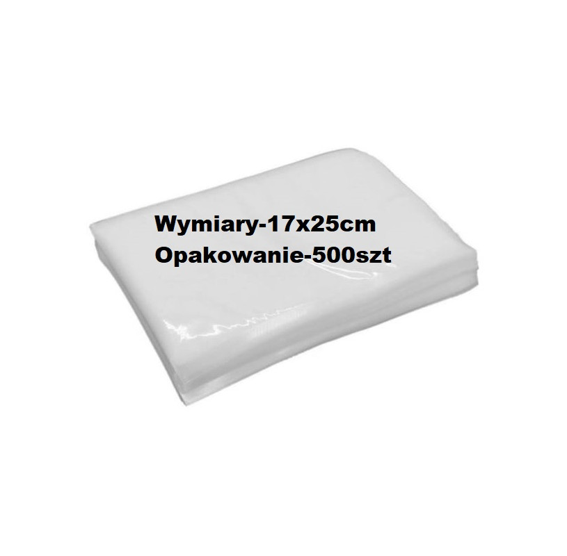 Worki PA/PE 17x25 do Pakowania Próżniowego