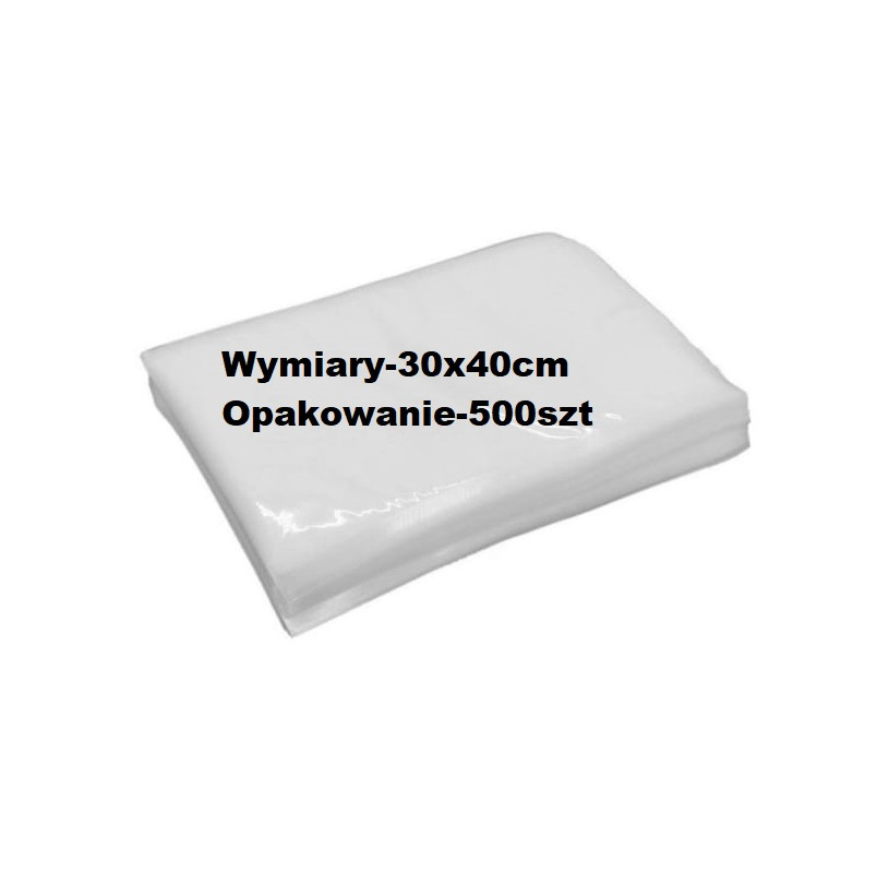 Worki próżniowe PA/PE 30x40, 500 szt.