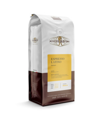 Kawa Espresso Latino Miscela D'Oro 1kg - Wyrazisty Aromat