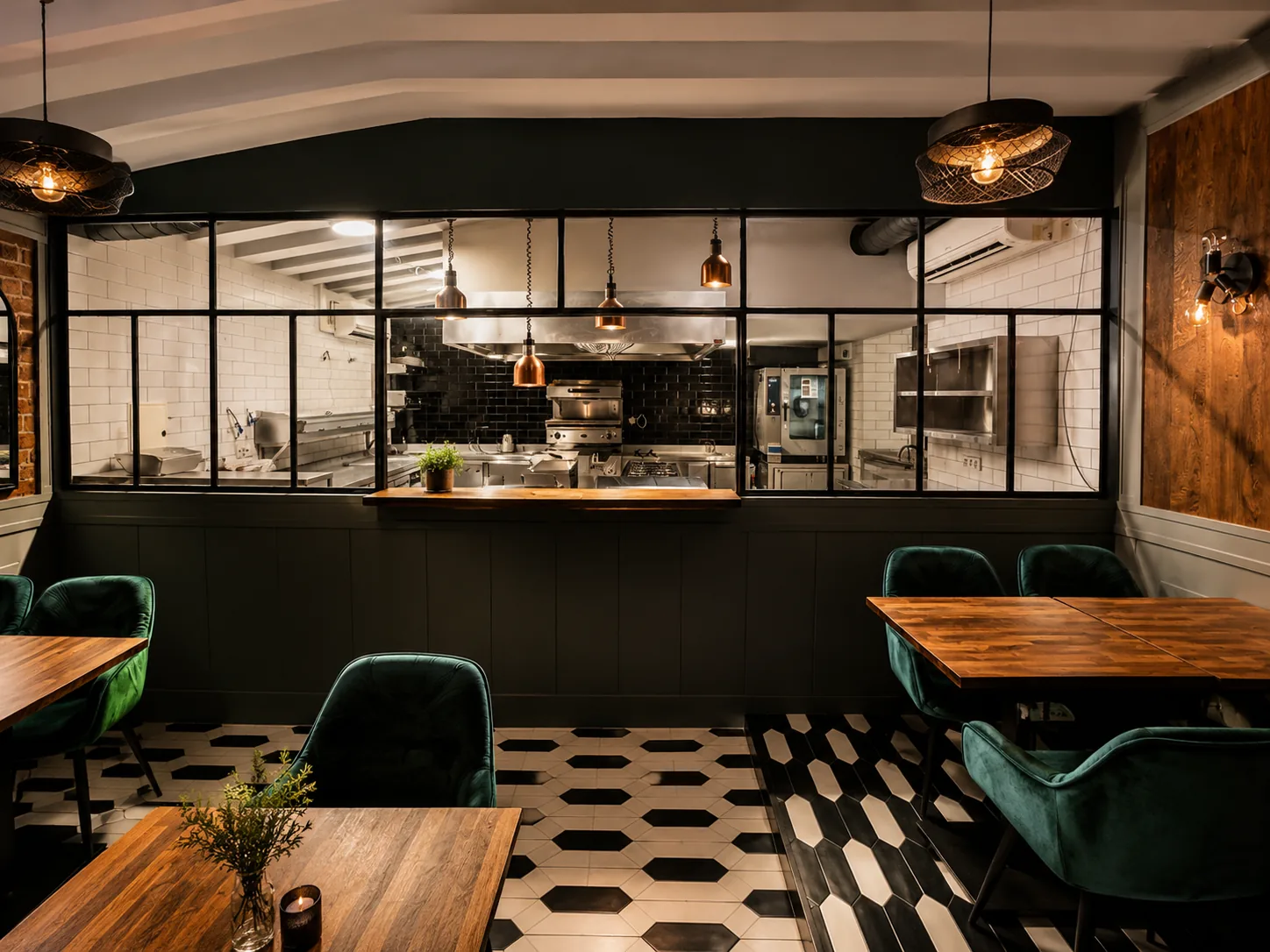 Kompleksowe wyposażenie gastronomiczne restauracji Ember Cut w Krakowie